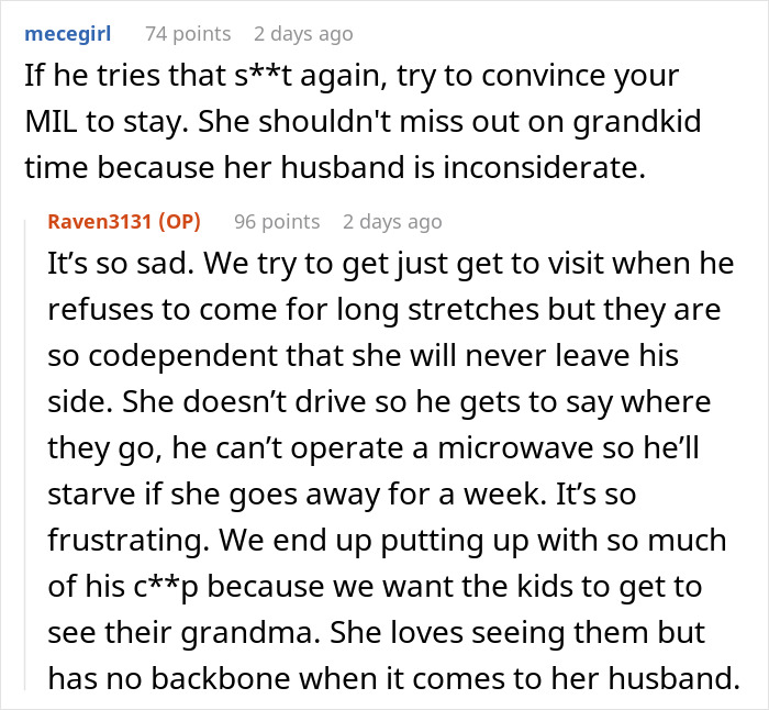 Man Feels Disrespected When His Own Disrespect Is Not Tolerated, Cuts Family Visit Short