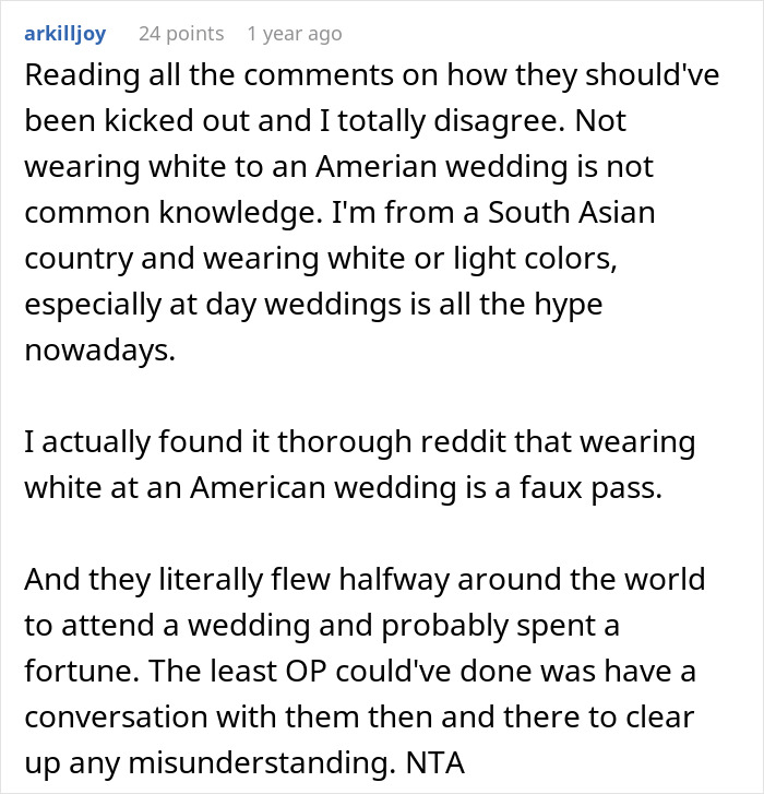 “Saw My Wife’s Face Drop”: Groom’s Stepsister Shows Up To Wedding Wearing White “Saw My Wife’s Face Drop”: Groom’s Stepsister Shows Up To Wedding Wearing White