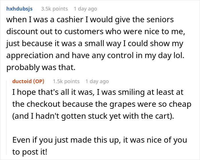 60YO Lady Gets Senior Discount, Buys 109 Pounds of Grapes For $8, Upset When Wine-Making Goes South