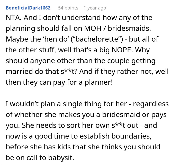 Woman Excludes Sis From Bridal Party Due To Her &ldquo;Look&rdquo;, Asks Her To Plan The Wedding, She Refuses