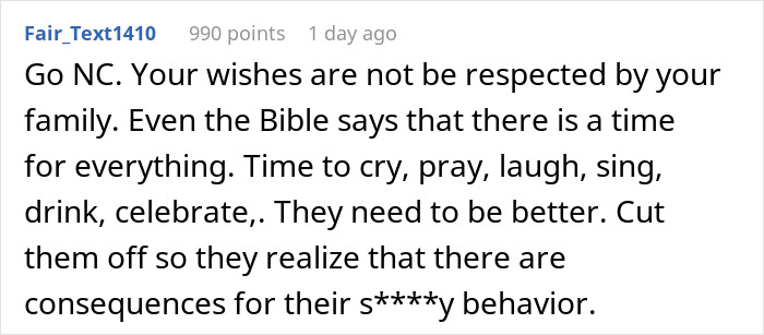 Single Dad Stands Up To His Family When They Try To Make His Son&rsquo;s Birthday A Religious Event