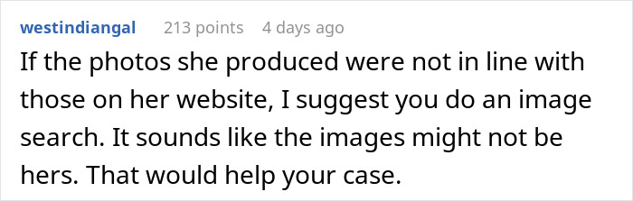 Woman Leaves Bad Review On Wedding Photographer, Gets All The Photos Taken Away