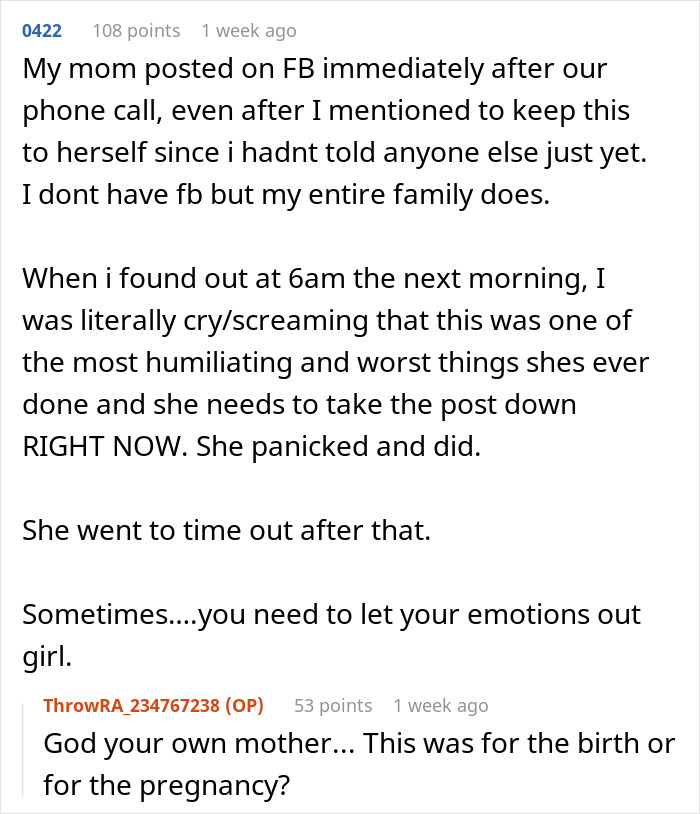 MIL Oversteps Boundaries, Exposes Couple’s Pregnancy Just 7 Weeks In MIL Oversteps Boundaries, Exposes Couple’s Pregnancy Just 7 Weeks In