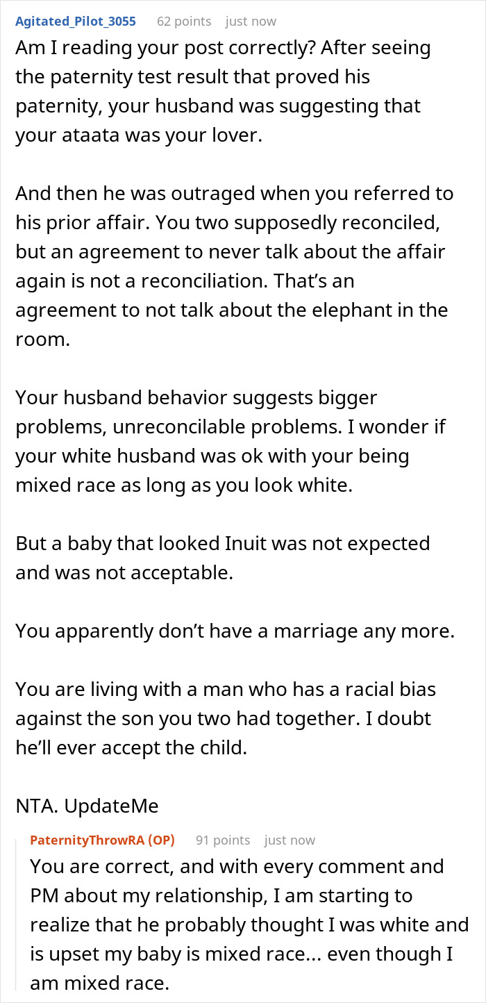 Man Presses For A Paternity Test For His Baby As He Looks Mostly Like Wife's Bio Dad, Drama Ensues Man Presses For A Paternity Test For His Baby As He Looks Mostly Like Wife's Bio Dad, Drama Ensues