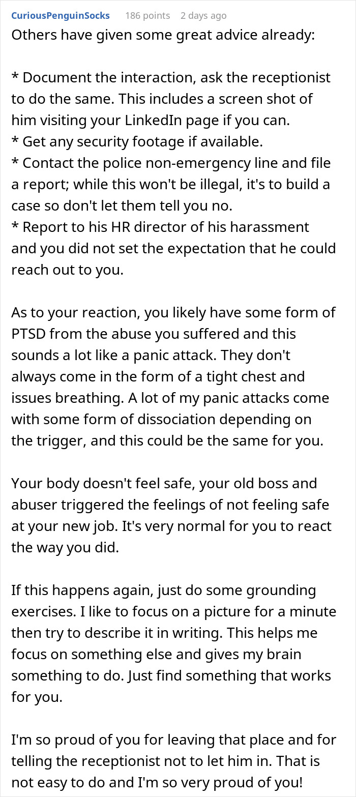 "My Former Toxic Boss Showed Up At My New Workplace Today" "My Former Toxic Boss Showed Up At My New Workplace Today"