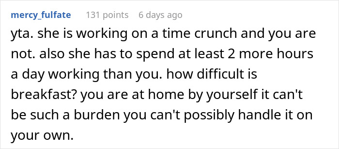 Man Punishes Wife For Not Making Him Breakfast, Receives A Reality Check Man Punishes Wife For Not Making Him Breakfast, Receives A Reality Check