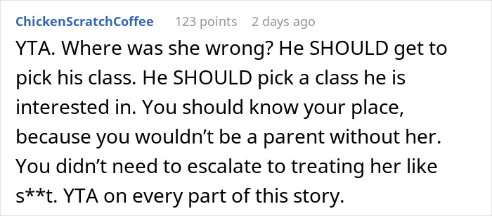 Man Gets Aggressive After Son’s Bio Mom Gets Involved In A Discussion About His Classes Man Gets Aggressive After Son’s Bio Mom Gets Involved In A Discussion About His Classes