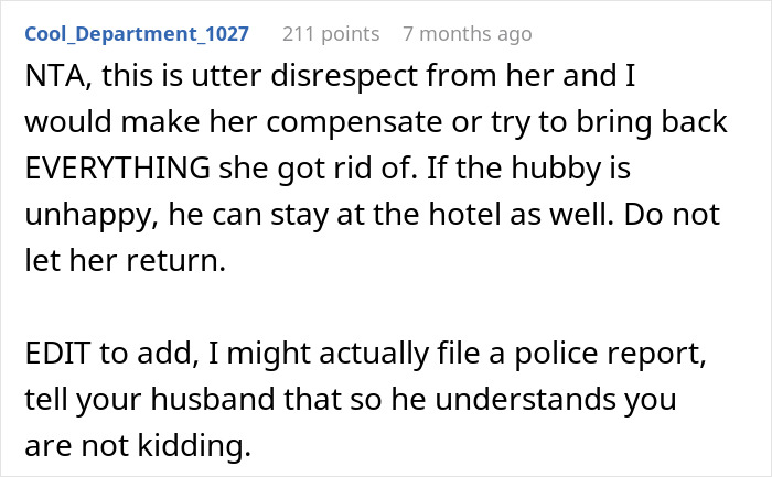 Mom Is Kicked Out Of Her Son&rsquo;s Home After Taking It Upon Herself To Donate His Wife's Things