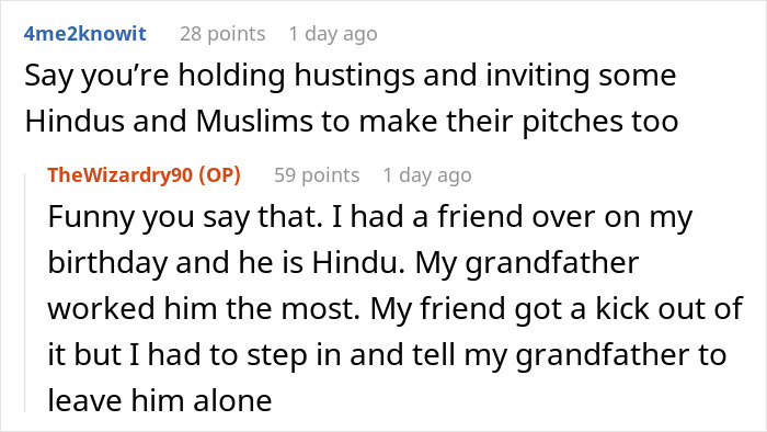 Single Dad Stands Up To His Family When They Try To Make His Son&rsquo;s Birthday A Religious Event