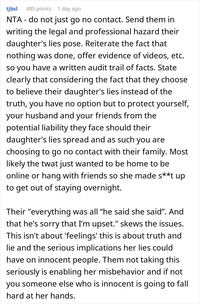 Parents Refuse To Discipline Teen After Vicious Rumor Endangers Aunt, Get Cut Off