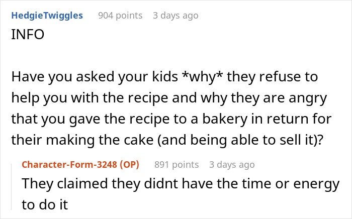 Man&rsquo;s Quest For His Late Wife&rsquo;s Chocolate Cake Ends In More Heartache As Kids Turn Against Him