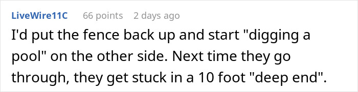 Woman Prevents Random Truck From Passing Through Her Property By Hiding Star Pickets In Her Lawn