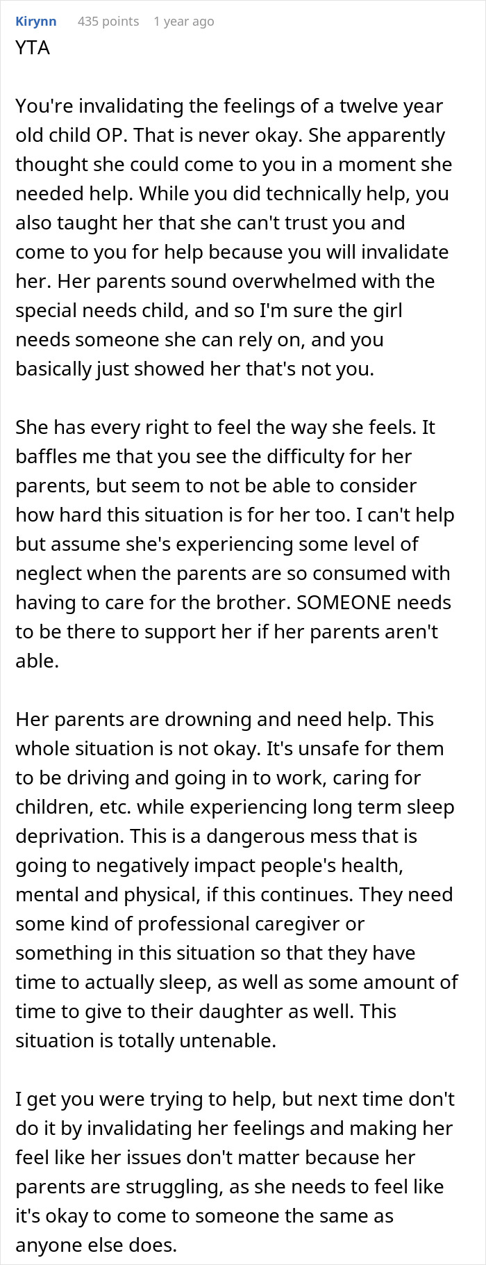 12 Y.O. Gets Mad After Aunt Tells Her To Stop Making Mom&rsquo;s Life Harder, Internet Is On Her Side