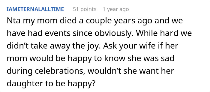 Woman Interrupts Daughter&rsquo;s 13th B-Day To Grieve Her Grandma, Husband Tells Her She Has To Stop