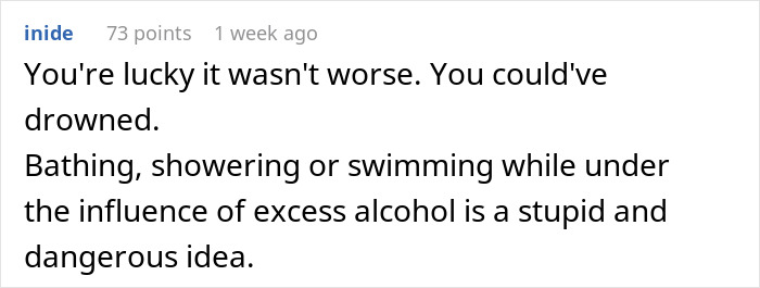 "TIFU By Falling Asleep In The Shower And Flooding The Hotel"