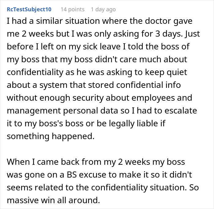Company Forced To Pay Employee For 120 Overtime Hours After Manager Demands To See Doctor&rsquo;s Note