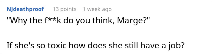 Rude Colleague Finally Gets Reality Check On Her Behavior After Being Told That People Dislike Her 