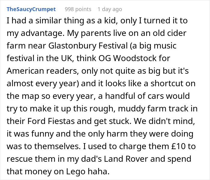 Woman Prevents Random Truck From Passing Through Her Property By Hiding Star Pickets In Her Lawn