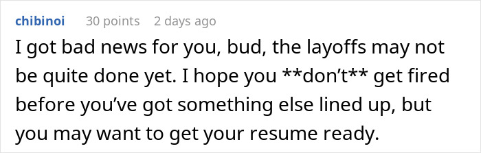 &ldquo;I Slack Off, Do The Bare Minimum&rdquo;: Guy Shocked 80% Of His Team Is Fired