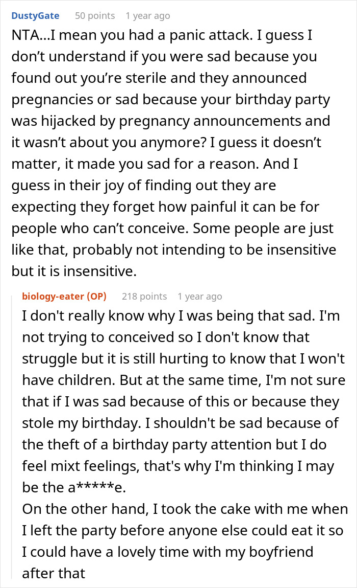 Woman Leaves Her Birthday Party After SILs&rsquo; Pregnancy Announcement, Gets Blamed For Ruining It