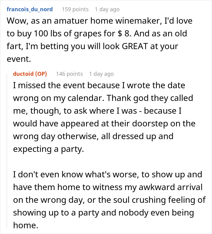 60YO Lady Gets Senior Discount, Buys 109 Pounds of Grapes For $8, Upset When Wine-Making Goes South