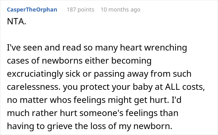 &ldquo;AITA For Calling My Mom Selfish And Telling Her It Will Be Her Fault When The Baby&rsquo;s [Life Ends]?&rdquo;