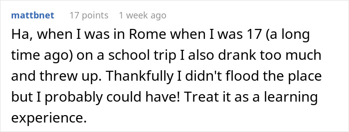 "TIFU By Falling Asleep In The Shower And Flooding The Hotel"