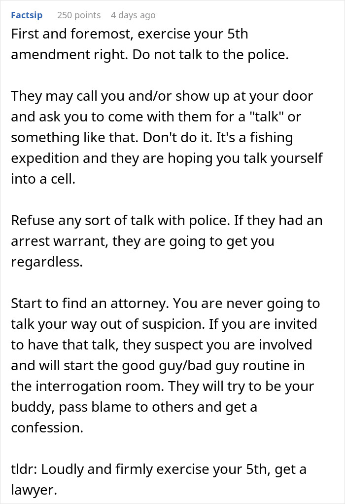 &ldquo;Don&rsquo;t Talk To The Police&rdquo;: Cops Suspect Person Who Called 911 To Save Neighbor Who ODed