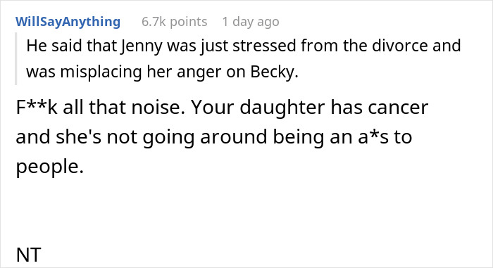 Bully Just Won’t Quit, Mom Tells Daughter To Bring Up The Bully’s Parents’ Super Nasty Divorce Bully Just Won’t Quit, Mom Tells Daughter To Bring Up The Bully’s Parents’ Super Nasty Divorce