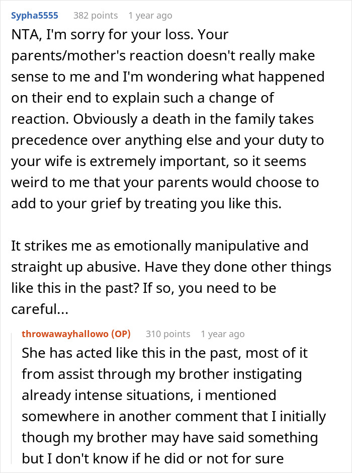 Woman Prioritizes Grieving Wife And Newborn Twins Over Mother&rsquo;s Anniversary, Faces Hell From Her