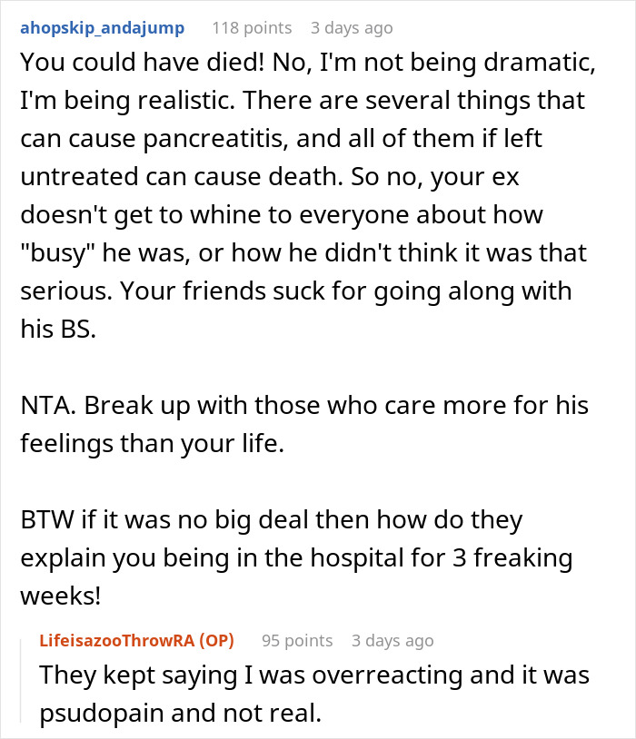 "Am I The Jerk For Breaking Up With My Boyfriend Because He Ignored My Medical Emergency?"