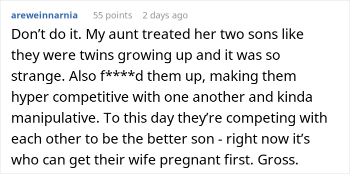 &ldquo;Your Wife Needs Meds&rdquo;: Internet Gives Mom Reality Check After She Wanted To Raise Kids As Twins