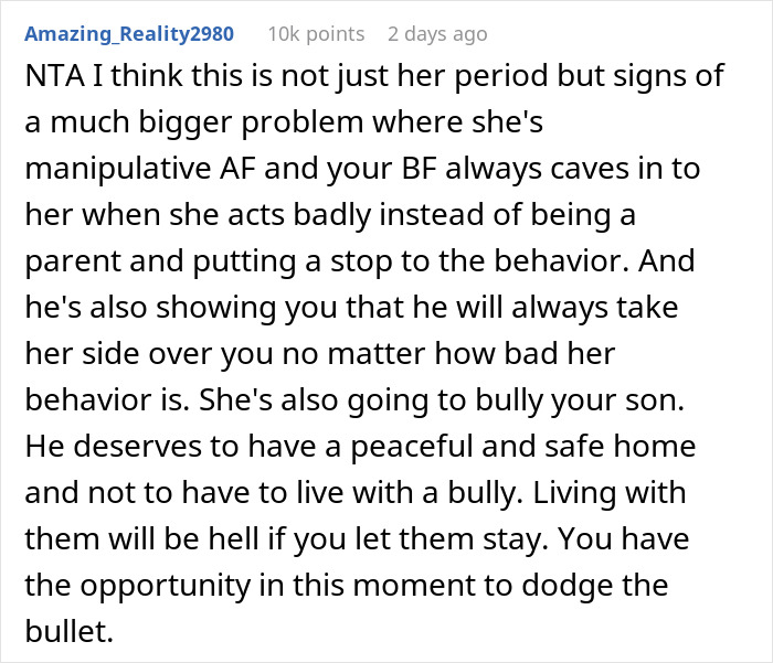 Woman Is Shocked By BF&rsquo;s Daughter&rsquo;s Extreme Behavior On Her Period, Ends Relationship Over The Drama