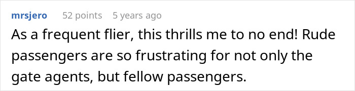 Rude Flight Passenger Is Put In His Place After Gate Attendant Maliciously Complies Perfectly