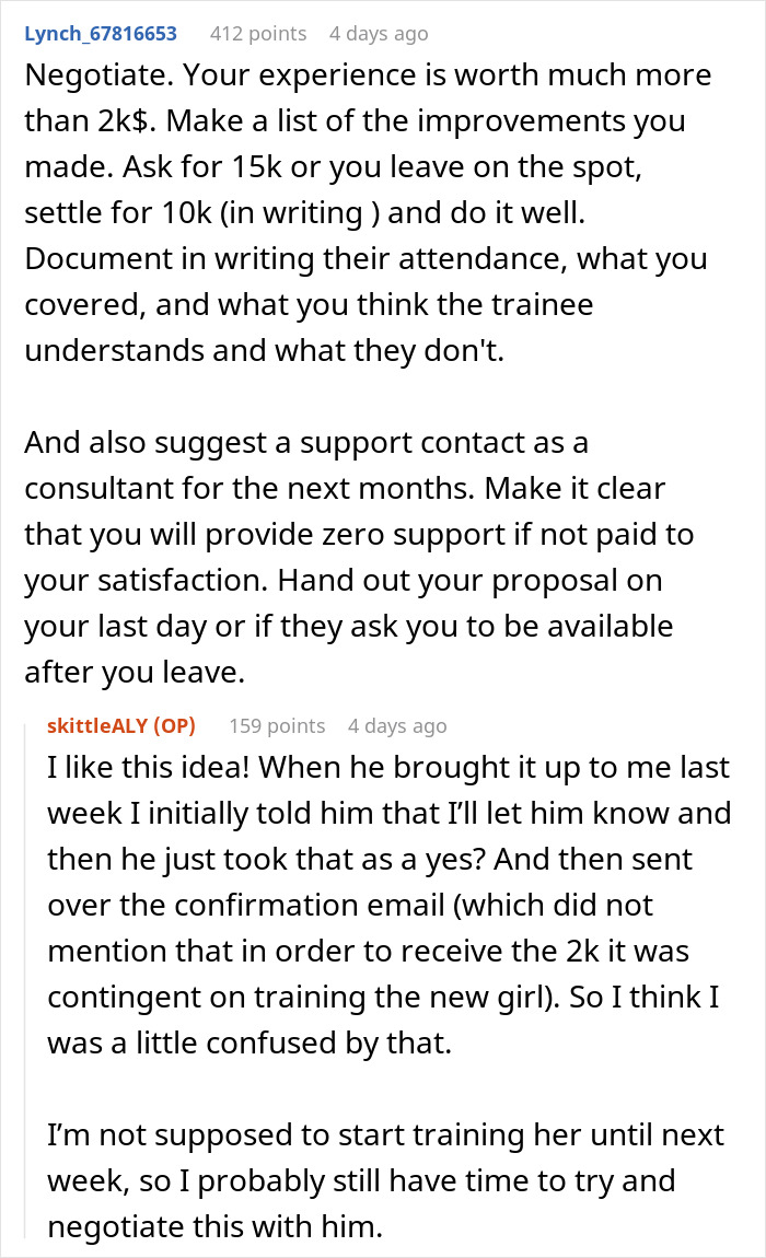 Boss Decides To Replace Employee To Save Money, Expects Her To Train New Hire