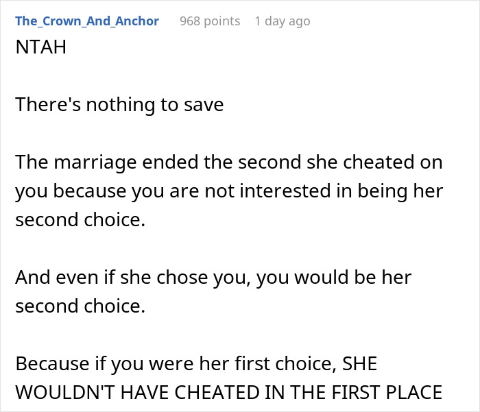 "I Don't Want Her": Man Divorces Cheating Wife, Faces Backlash From Friends For Not Saving Marriage "I Don't Want Her": Man Divorces Cheating Wife, Faces Backlash From Friends For Not Saving Marriage