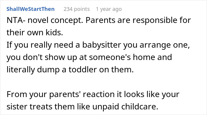 Woman Stands Firm Against Babysitting Nephew Without Notice, Sparks Drama