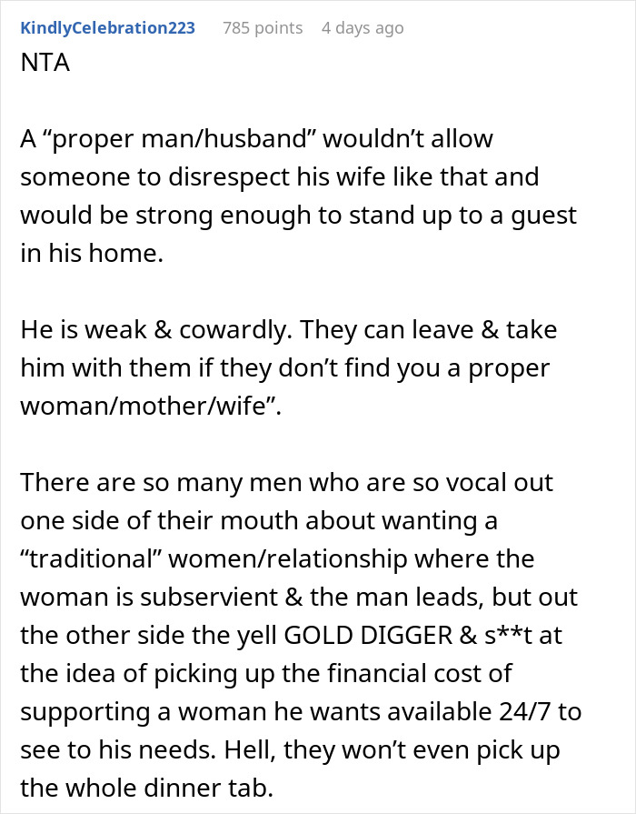 Man Tells Wife To Act “More Like A Proper Woman”, Her Response Brings Tears To His Eyes Man Tells Wife To Act “More Like A Proper Woman”, Her Response Brings Tears To His Eyes