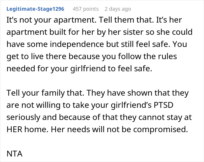 Man Spends $1,000 On An Airbnb After His Parents Ignored His GF&rsquo;s Sleeping Needs For 2 Days