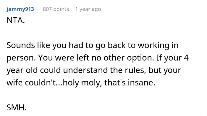 Wife Ignores Man&rsquo;s Home Office Rules, Pushes Him To The Limit, Drama Ensues When He Cancels WFH