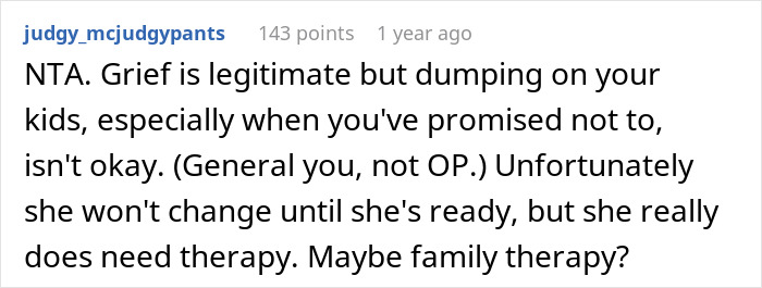 Woman Interrupts Daughter&rsquo;s 13th B-Day To Grieve Her Grandma, Husband Tells Her She Has To Stop