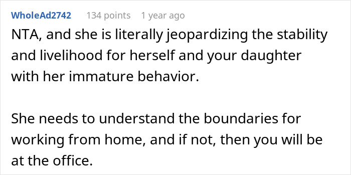 Wife Ignores Man&rsquo;s Home Office Rules, Pushes Him To The Limit, Drama Ensues When He Cancels WFH
