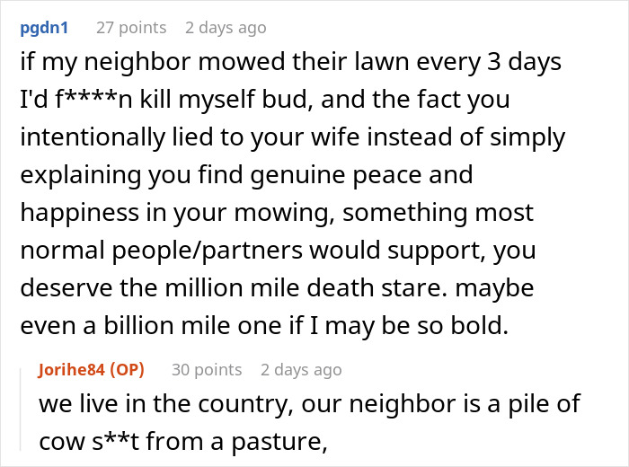 &ldquo;Today I Messed Up&rdquo;: Guy Accidentally Reveals Mowing Scheme To Wife After Enjoying It For 2 Years