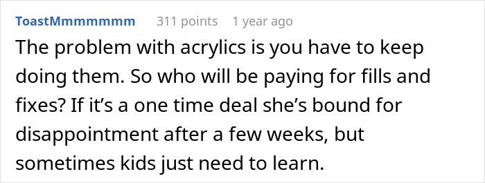 Woman Expects Daughter To Get Cheap Press-On Nails Over Acrylic Ones, Netizens Bash Her Woman Expects Daughter To Get Cheap Press-On Nails Over Acrylic Ones, Netizens Bash Her