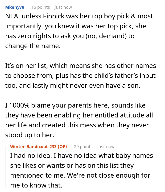 Parents Instruct New Mom To Rename Baby As His Name Is On Her Single &ldquo;Golden Child&rdquo; Sister&rsquo;s List