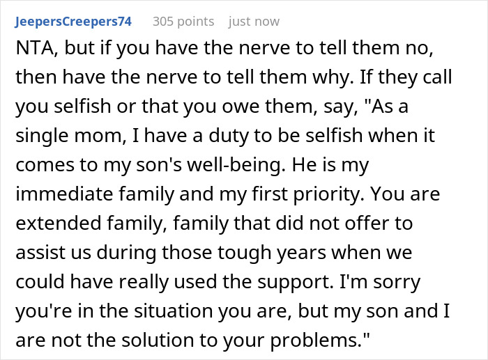 Single Mom And Teen Refuse To Let Family Move In After Being Left To Fend For Themselves For Years Single Mom And Teen Refuse To Let Family Move In After Being Left To Fend For Themselves For Years