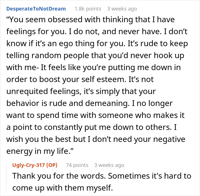 Lesbian Woman Is Sick Of Bi Friend&rsquo;s Comments About Her Being In Love With Her, Discussion Ensues