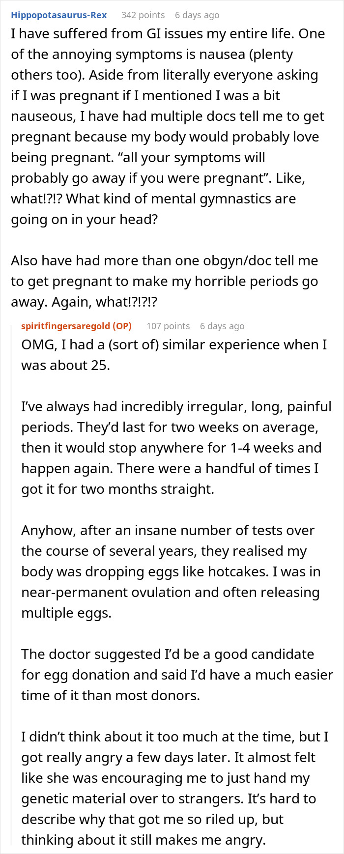 Doc Suggests Getting Pregnant To Solve A Skin Issue, Starts Squirming When Patient Presses Him Doc Suggests Getting Pregnant To Solve A Skin Issue, Starts Squirming When Patient Presses Him