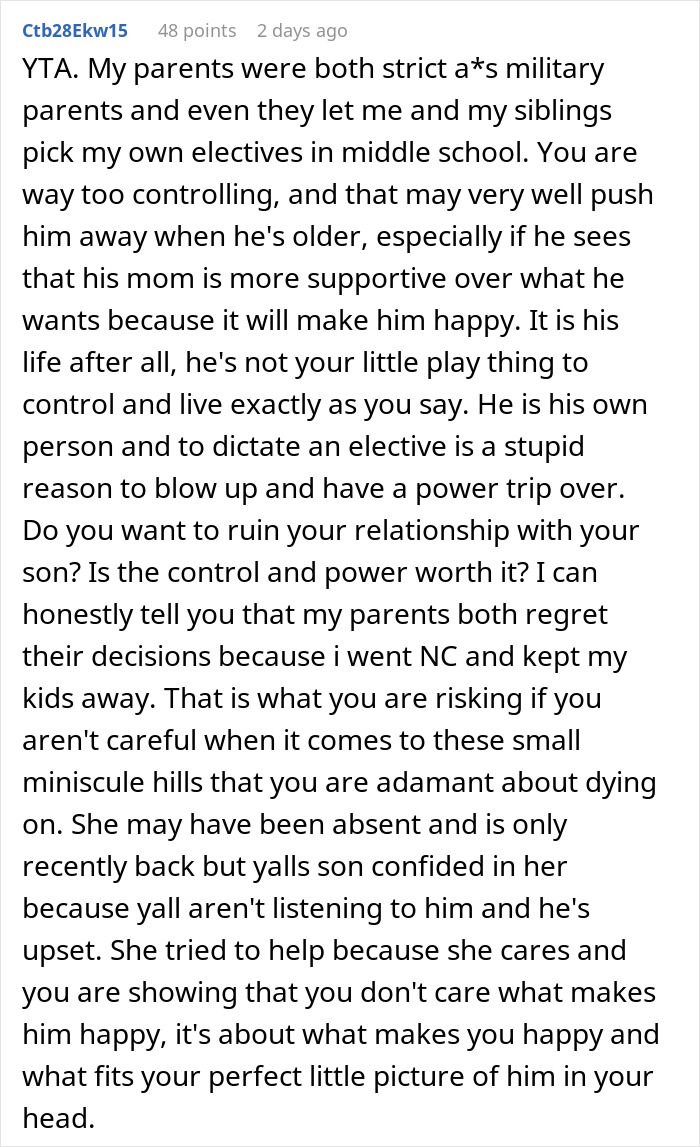 Man Gets Aggressive After Son’s Bio Mom Gets Involved In A Discussion About His Classes Man Gets Aggressive After Son’s Bio Mom Gets Involved In A Discussion About His Classes