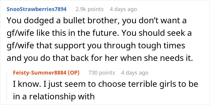 Man Opens Up To GF Of 2 Years, She Makes Fun Of Him Behind His Back Man Opens Up To GF Of 2 Years, She Makes Fun Of Him Behind His Back